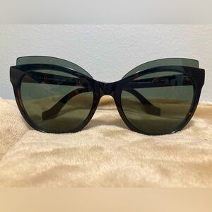 Black cateye Balenciaga sunglasses